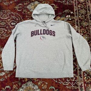 Nike Gray Collegiate Style Sweater